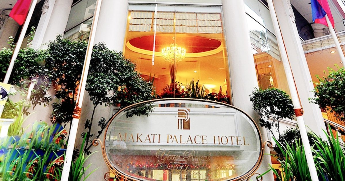 Makati Palace Hotel entrance